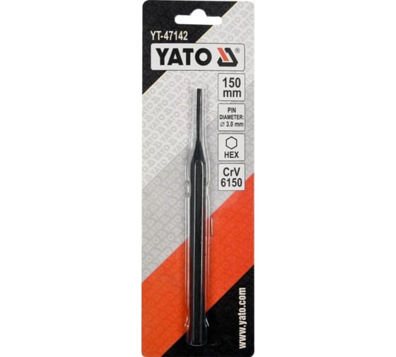 Выколотка 3х150мм YATO YT-47142