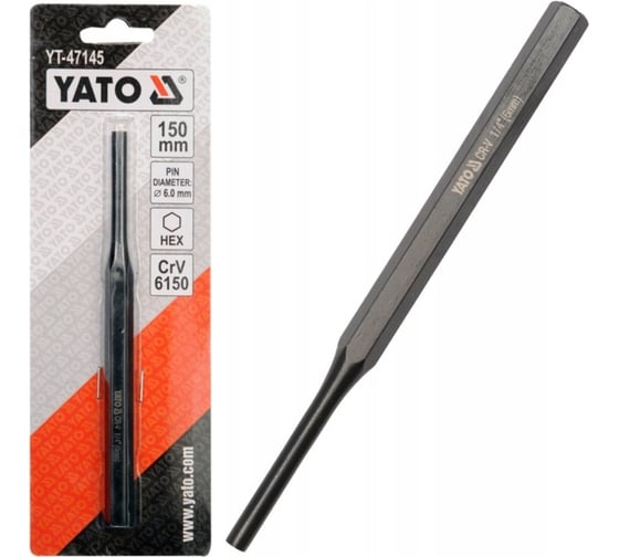 Выколотка 6х150мм YATO YT-47145