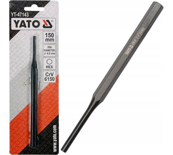 Выколотка 4х150мм YATO YT-47143 1