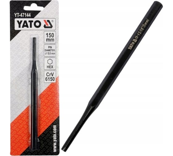 Выколотка 5х150мм YATO YT-47144 1