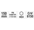 Выколотка YATO 5x150мм YT-47144 371447144 092 1 4