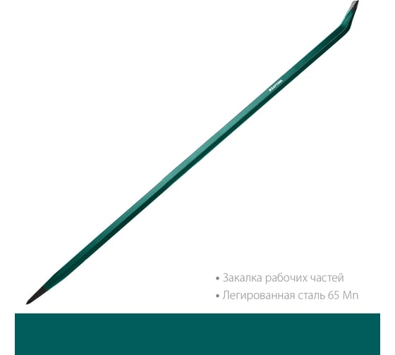 Монтировка-лом Kraftool 600 мм, 19 мм, шестигранная, 21807-60_z01