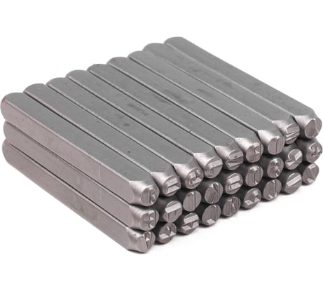 Буквенные клейма SITOMO N 4 латиница стальные 19691