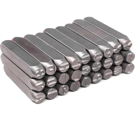 Буквенные клейма SITOMO N 8 латиница стальные 19694