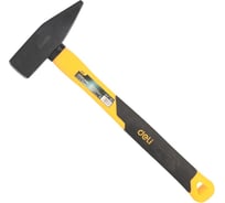 Слесарный молоток Deli DL442010 1000 гр (квадратный боек, фибергласовая рукоять) 130312