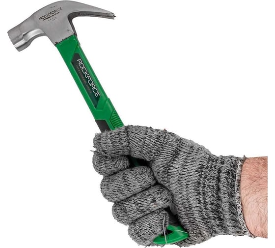 Молоток-гвоздодер с магнитным держателем гвоздя Rockforce 250гр RF-T7008(56616)