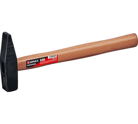 Слесарный молоток с деревянной рукояткой MIRAX 600 20034-06