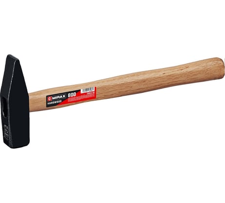 Слесарный молоток с деревянной рукояткой MIRAX 800 20034-08