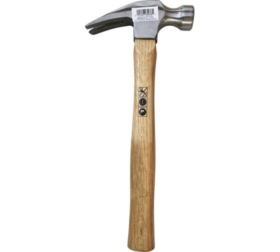 Молоток столярный с деревянной ручкой NIKONA 16oz 60-036