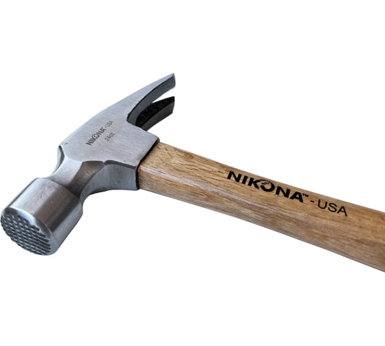 Молоток столярный с деревянной ручкой NIKONA 24oz 60-038
