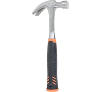 Молоток-гвоздодер HARDEN цельнокованая антиударная рукоятка, 500 гр. 590218