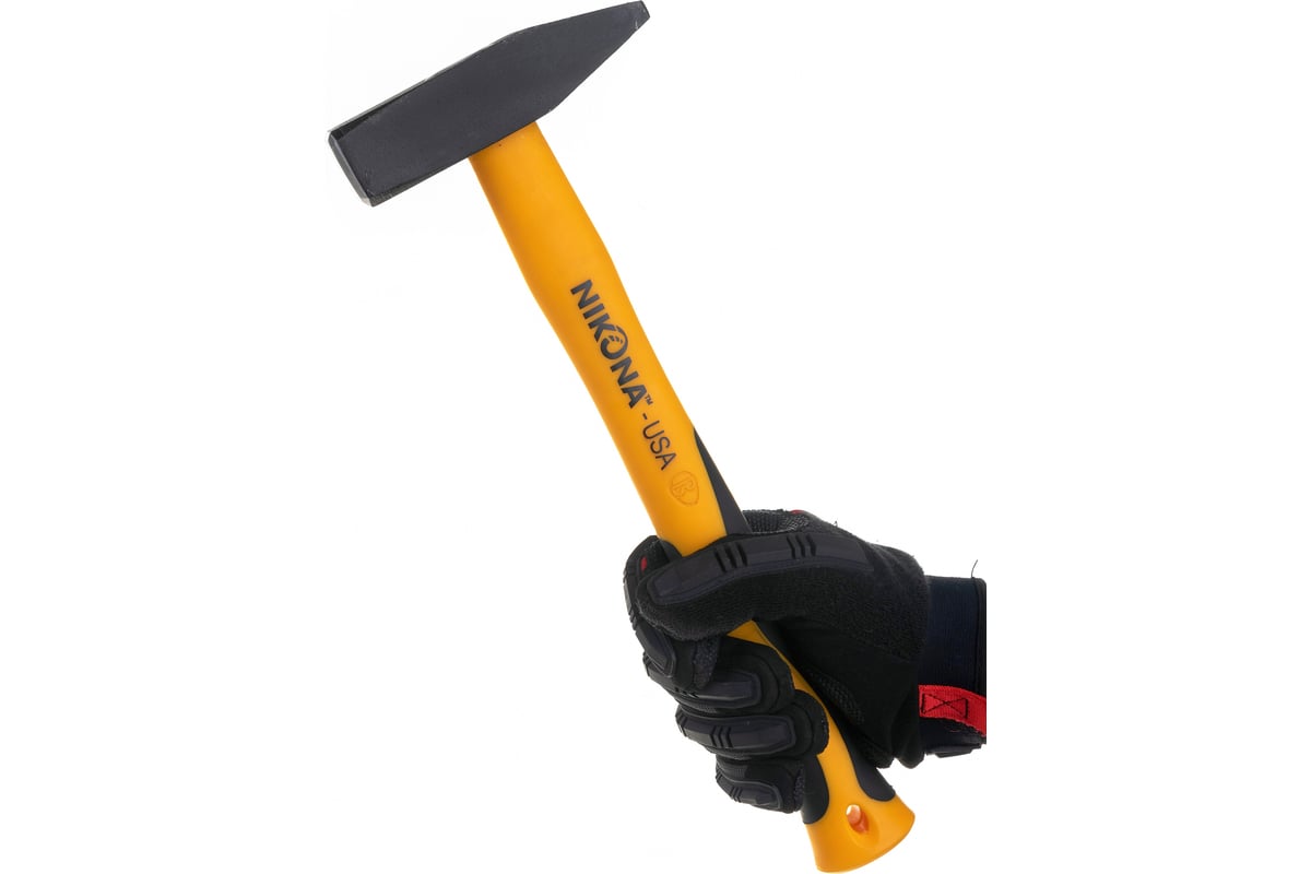 Слесарный молоток NIKONA ROUGHNECK с фибровой ручкой, 800гр 62-458 ...