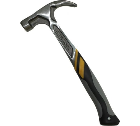 Молоток NIKONA Roughneck ANTISHOCK с изогнутым гвоздодером, цельнокованный, 16oz 60-716