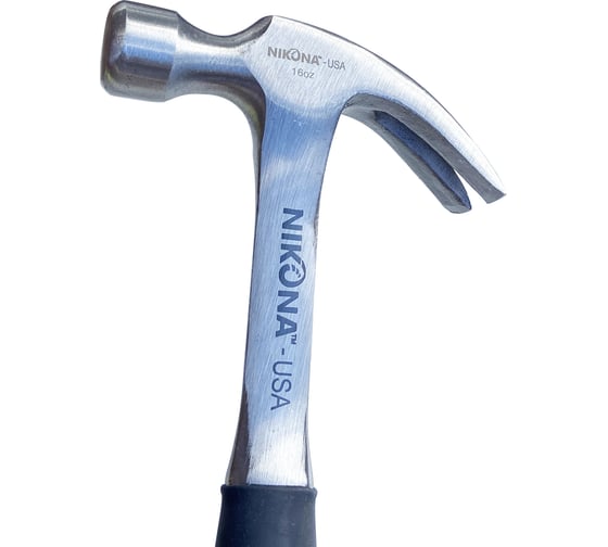 Столярный молоток NIKONA Roughneck ANTISHOCK с обрезиненной рукояткой, 16oz 60-631