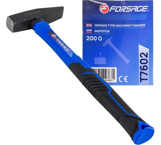 Молоток слесарный Forsage 200г F-T7602(58352)