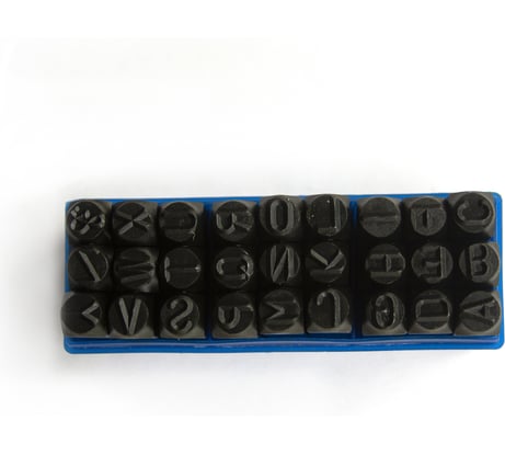 Клейма SDW TOOLS буквенные, №6, латинский шрифт sb10006