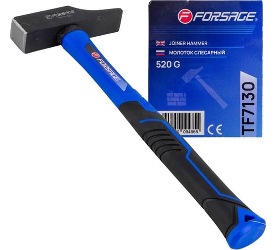 Молоток слесарный Forsage 520г F-TF7130(58366)