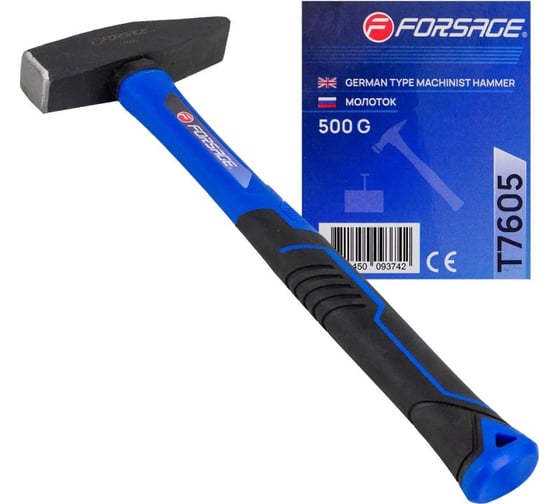 Молоток слесарный Forsage 500г F-T7605(58355) 1