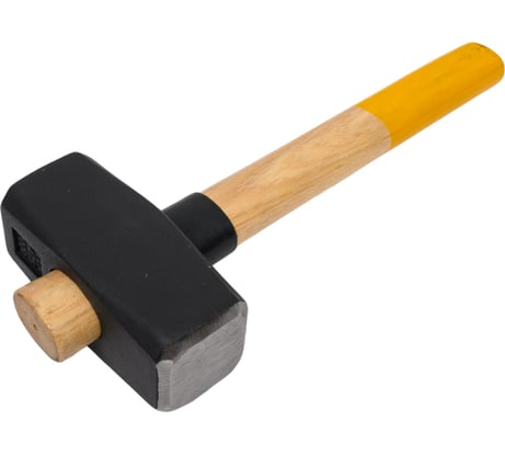 Кувалда Biber 85162 Стандарт кованая, обратная деревянная рукоятка, 2 кг (6) тов-085223