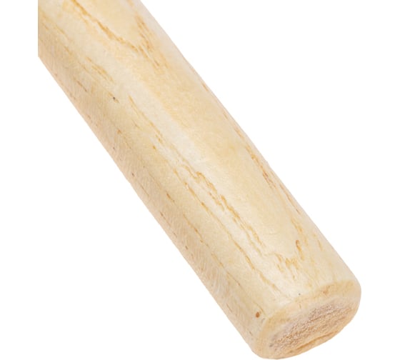 Киянка резиновая Kranz 910 г, черная резина, деревянная рукоятка KR-12-8145
