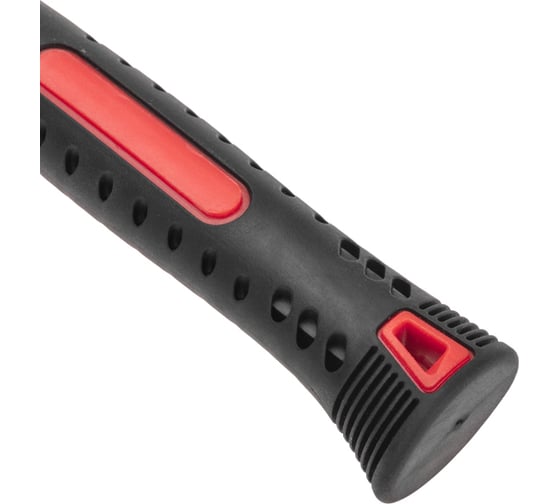 Киянка резиновая Kranz 450 г, черно-белая резина, фибергласовая рукоятка KR-12-8153