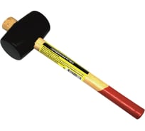 Киянка, черная резина, деревянная ON 225г 14-16-001