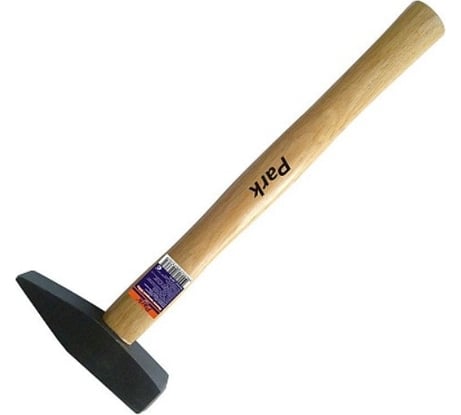 Слесарный молоток Park 200гр Премиум HAM2F кованый деревянная рукоятка 354101