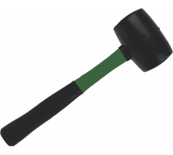 Киянка UNIK 700г, черная резина, ручка FiberGlass 9350-700-1GF 1