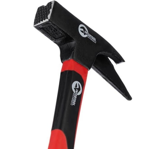 Молоток кровельный INTERTOOL 600 г, ручка из фибергласа HT-0230