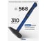 Слесарный молоток Kubis 500 г, фибергласовая ручка 02-02-0205 3