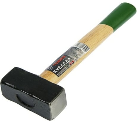 Кувалда TUNDRA кованая 1.5 кг, деревянная рукоятка 882024