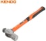 Молоток с круглым бойком KENDO с фибергласовой рукояткой, 680 г 25140 1