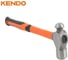 Молоток с круглым бойком KENDO с фибергласовой рукояткой, 680 г 25140 5