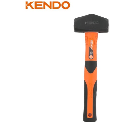 Кувалда KENDO с фибергласовой рукояткой, 1800 г 25323