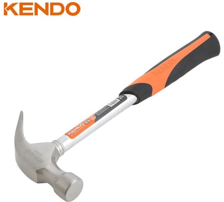 Молоток-гвоздодер KENDO 450 г 25101