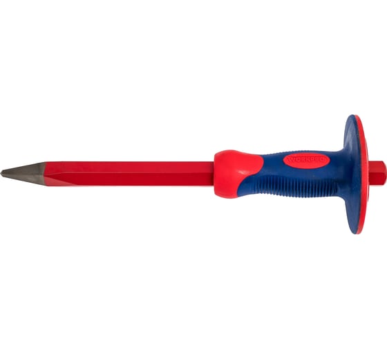 Зубило по бетону WORKPRO 4x305мм (кованная сталь) WP242001