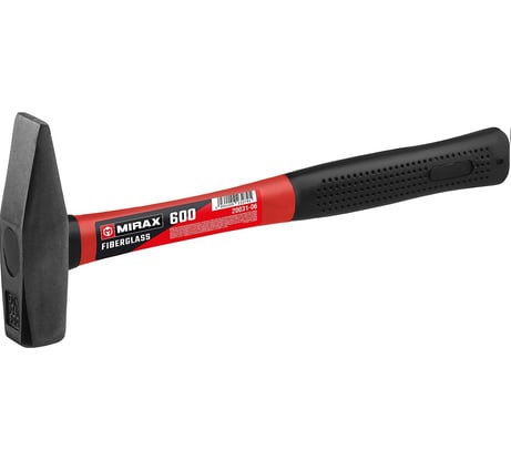Молоток MIRAX 600 г, с фиберглассовой рукояткой 20031-06