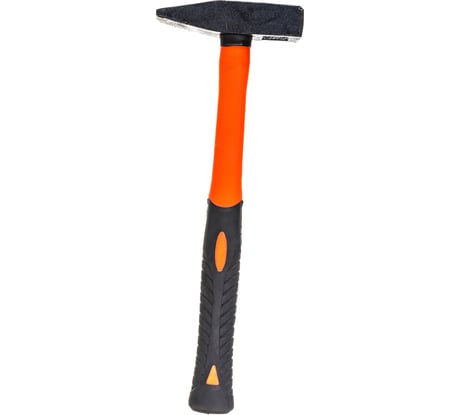 Слесарный молоток LOM квадратный боек, фиберглассовая обрезиненная рукоятка, 400 г 1672079