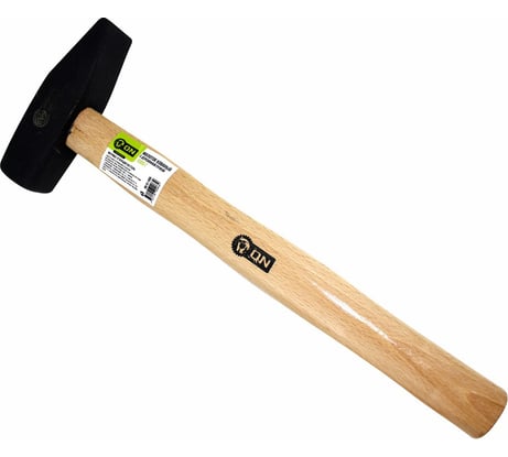 Кованый молоток ON с деревянной ручкой 1000г 06-01-006