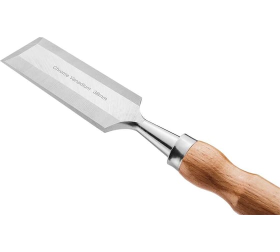 Зубило NEO TOOLS 38 мм, CRV, деревянная ручка 37-838
