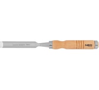Зубило NEO TOOLS 18 мм, CRV, деревянная ручка 37-818