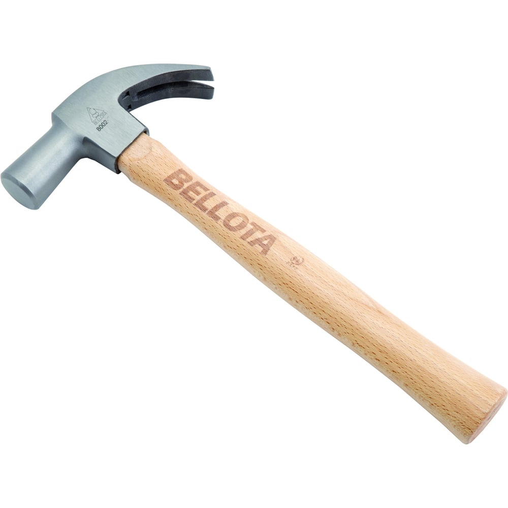 Молоток Bellota плотник, извлечение гвоздей от 0-1 мм, буковое дерево ...