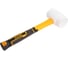Резиновый молоток INGCO 450г, ручка фибергласс, нескольз., немаркий HRUH8916 4