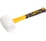 Резиновый молоток INGCO 450г, ручка фибергласс, нескольз., немаркий HRUH8916 5