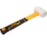 Резиновый молоток INGCO 220г, ручка фибергласс, нескольз., немаркий HRUH8908 2