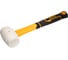 Резиновый молоток INGCO 220г, ручка фибергласс, нескольз., немаркий HRUH8908 3