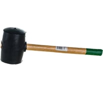 Киянка ON черная резина, деревянная, 450г 06-04-002