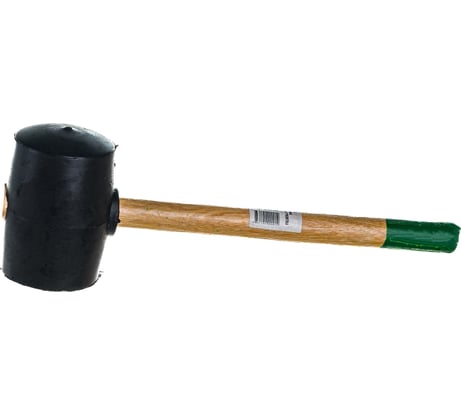 Киянка ON черная резина, деревянная, 450г 06-04-002