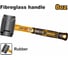 Киянка резиновая INGCO SUPER 220 гр HRUH8808 2