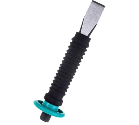 Зубило Jettools плоское, с пластиковым протектором, 200х22мм P-01-22